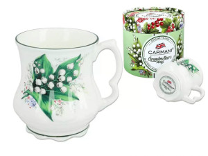 Kubek Babuni 400ml Konwalia Carmani