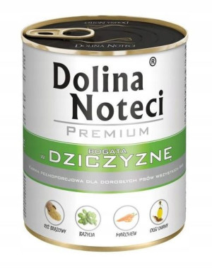 Dolina Noteci Premium Karma Psa 400g Dziczyzna