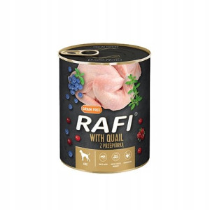 Dolina Noteci Rafi Mokra Karma Psa Przepiórka 400g