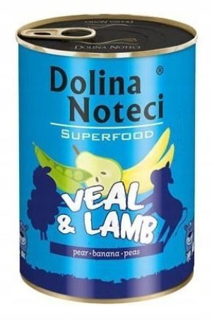 Dolina Noteci Superfood Cielęcina Jagnięcina 400g