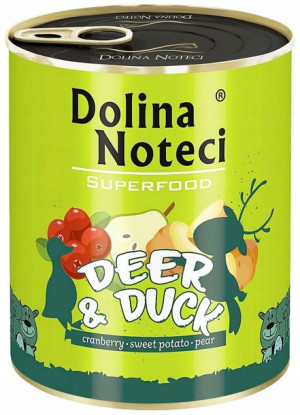 Dolina Noteci Superfood Jeleń Z Kaczką 400g