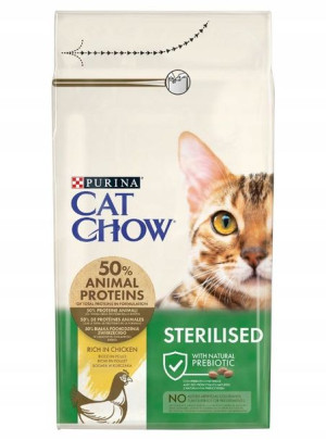 Purina Cat Chow Sterilised 1,5kg Kot Sterylizowany