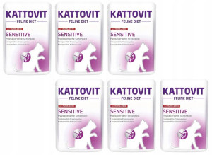 Kattovit Sensitive Karma Kota Kurczak Kaczka 6x85g