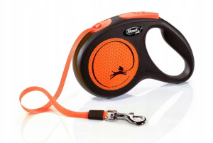 Smycz Automatyczna Flexi New Neon Taśma M 5m 25kg