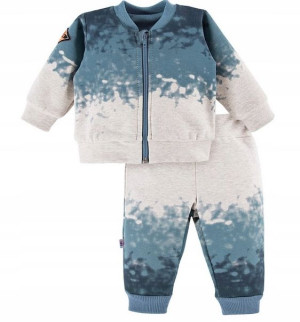 Dres Eevi 92 Jump szary/niebieski bluza spodnie