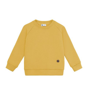 Bluza dresowa Basic musztardowa 104/110