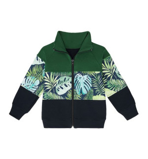 Bluza dresowa 3 kolory rozpinana ze stójką Monstera 98
