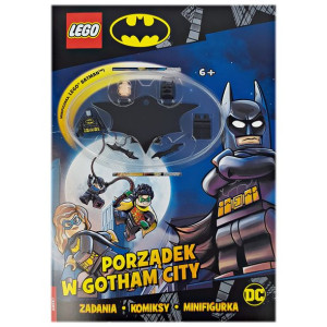 LEGO BOOKS Batman Porządek w Gotham City + Figurka Batmana sh648