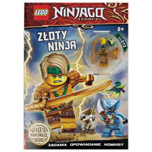 LEGO BOOKS NINJAGO Złoty Ninja + Lloyd njo640