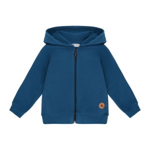 Bluza Hoodie z kapturem niebieska 140/146