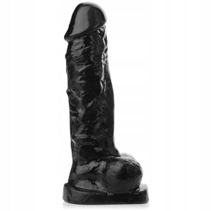 Ogromny Nabrzmiały Żylasty Penis Duże Dildo 28 Cm