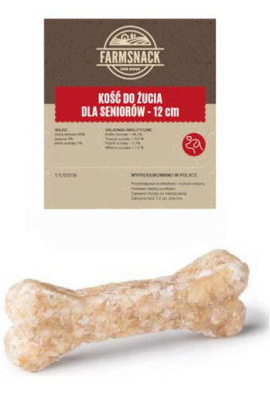 FarmSnack Kość do żucia dla seniorów 3x12cm