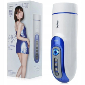 Posuwisto Ssący Masturbator 380 R/min Podgrzewany