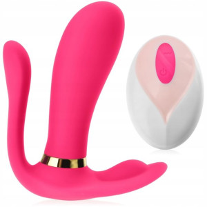Wibrator Z Funkcją Grzania Potrójna Sex Stymulacja