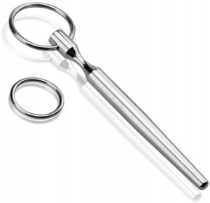 Zestaw Bdsm - Dilator + Ring Pierścień Na Żołądź