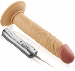 Wibrator Z Przyssawką Penis 10 Funkcji Sex Dildo