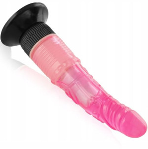 Wibrator G-spot Na Przyssawce Żelowy Penis Dildo