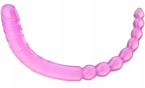 Podwójne Sex Dildo Penis Sonda Analna 2w1 - 46,5cm