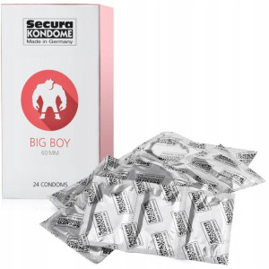 Big Boy Prezerwatywy Xxl Dla Dużych Penisów 24szt