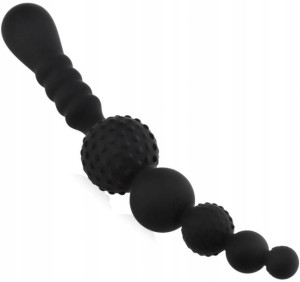 Dwustronne Dildo Analne Plug Kulkowa Sex Sonda 2w1