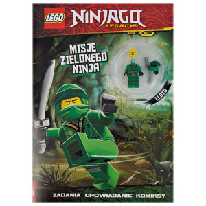 LEGO BOOKS NINJAGO Misje Zielonego Ninja + Lloyd njo514