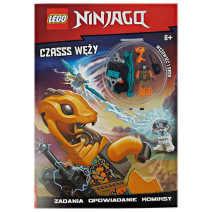 LEGO BOOKS NINJAGO Czasss Węży + Wężowiec i Dron njo735