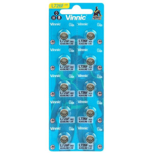 Vinnic Baterie Alkaliczne Guzikowe Mini G3/ag3/lr41 Blister 10 Sztuk L736f