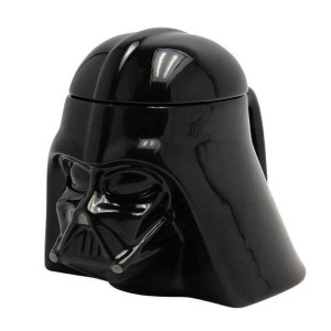 Kubek ceramiczny z pokrywką Star Wars 3D - Darth Vader (350 ml)
