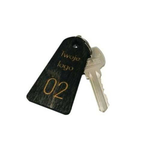 Drewniany brelok do kluczy 40x75 SC7502