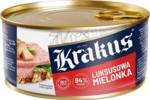Pakiet 2szt Krakus Luksusowa mielonka wieprzowa 300g