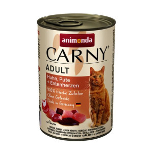Animonda Carny Mokra Karma Dla Kota Kurczak, Indyk, Kacze Serca 400 g