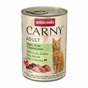Animonda Carny Kurczak z Indykiem i Królikiem Mokra Karma Dla Kota 400 g