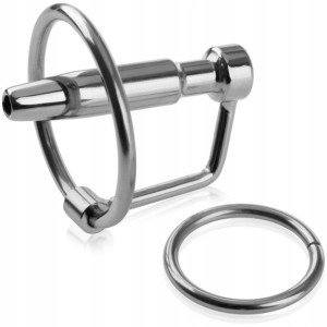 Męski Dilator Z Ujściem + Ring Pierścień Na Żołądź