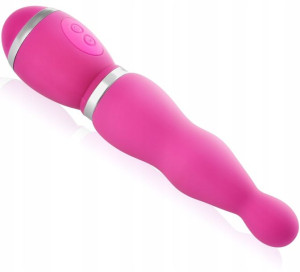 Falisty Wibrator Analny Silikonowy 12 Sex Funkcji