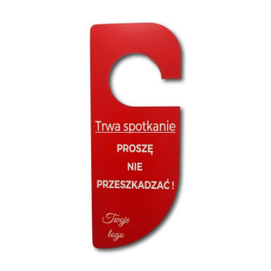 Zawieszka na drzwi 04 Proszę nie przeszkadzać - kolory
