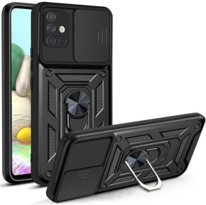 Pancerne Etui Slide Do Samsung A51 +szkło 9h