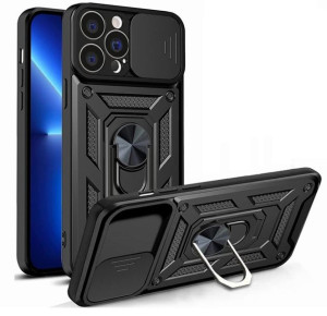 PANCERNE ETUI CASE SLIDE  do iPhone 13 Pro MAX +SZKŁO
