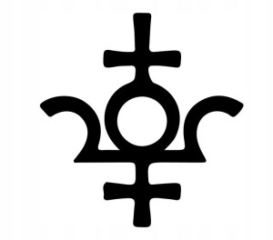 Naklejka ALCHEMIA SYMBOL 14 X 13,3 CM