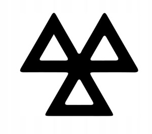 Naklejka ALCHEMIA SYMBOL 7 X 8 CM
