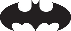 Naklejka BATMAN 12 X 27,3 CM