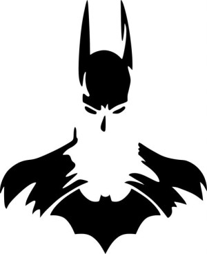 Naklejka BATMAN 13 X 10,6 CM