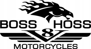 Naklejka Boss Hoss Motorcycles 15,6 X 29 Cm