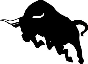 Naklejka BYK BULL 10 X 13,7 CM