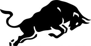 Naklejka BYK BULL 10 X 19,9 CM