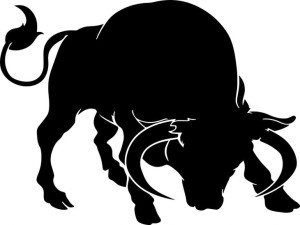 Naklejka BYK BULL 12 X 16 CM