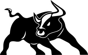 Naklejka BYK BULL 12 X 19,1 CM