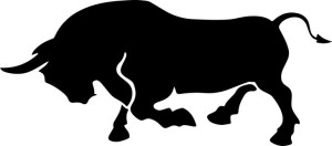 Naklejka BYK BULL 12 X 27,4 CM