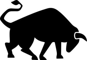 Naklejka BYK BULL 14 X 20,4 CM