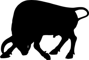 Naklejka BYK BULL 14 X 20,7 CM