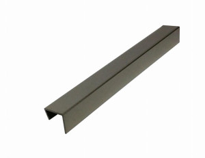 Zakończenie cokołu H 100 mm, Inox stal szczotkowana